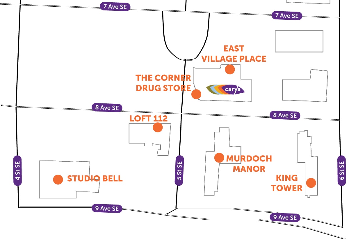 East Village Map