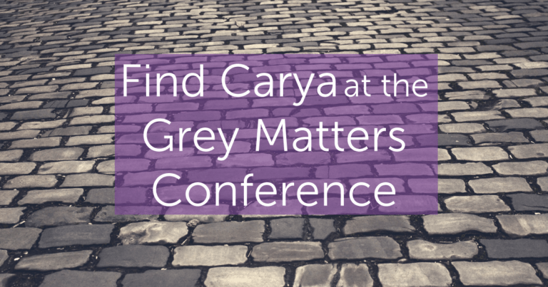 Find Carya at the Grey Matters Conference