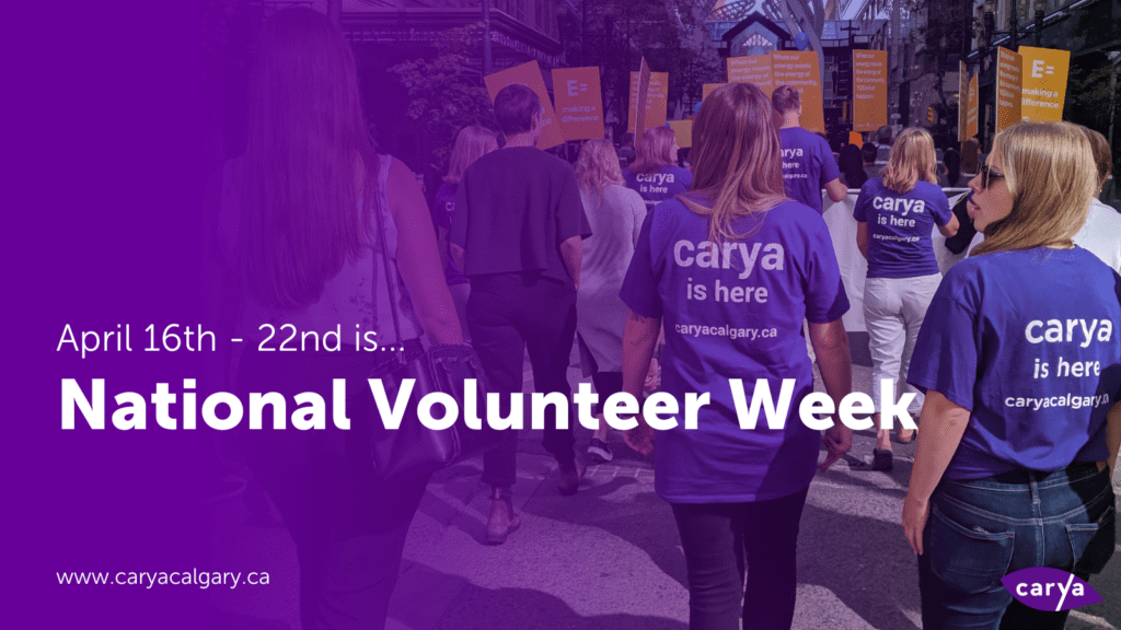 National Volunteer Week carya